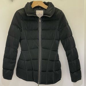 Moncler Shimmer Black Down Jacket